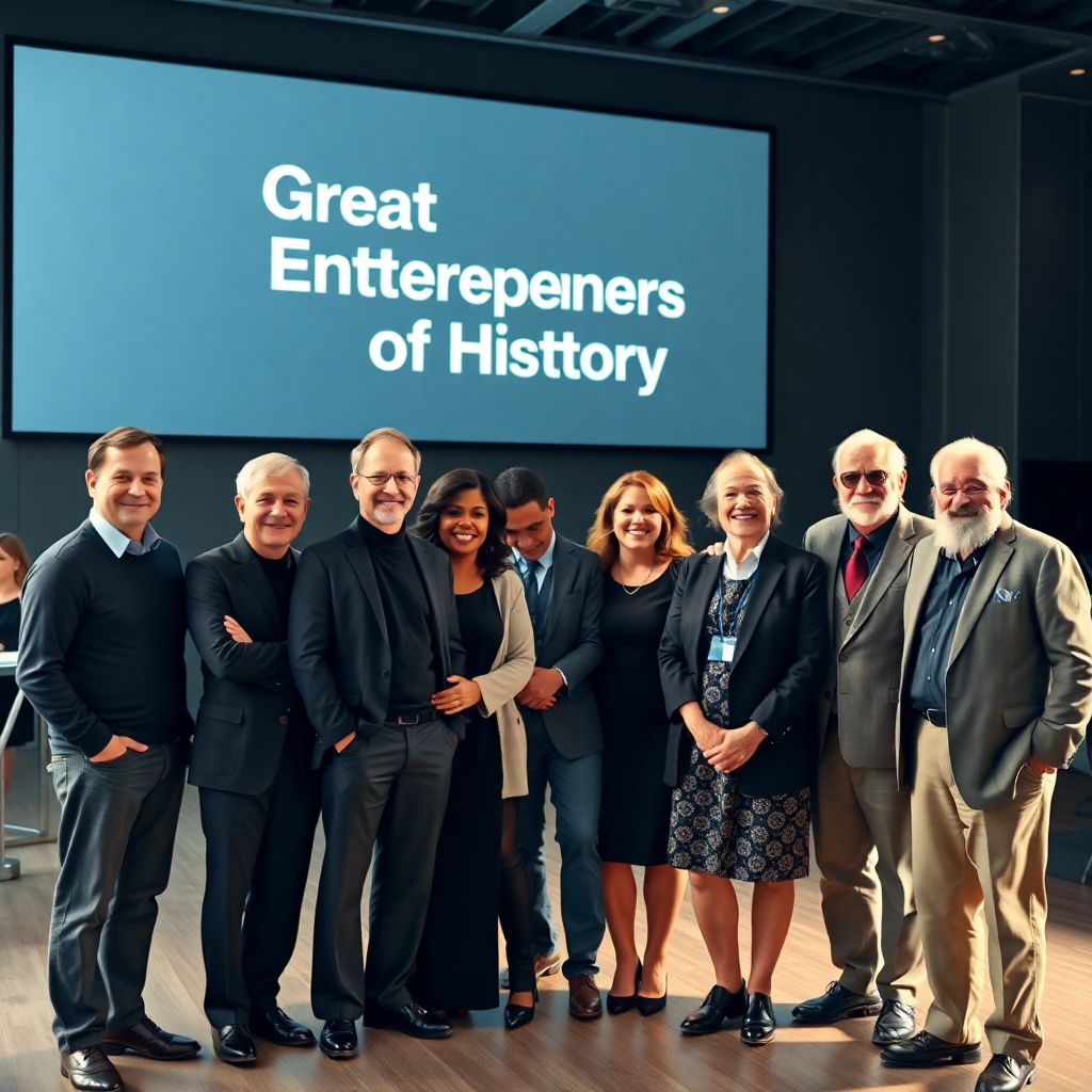 les plus grands entrepreneurs de l'histoire