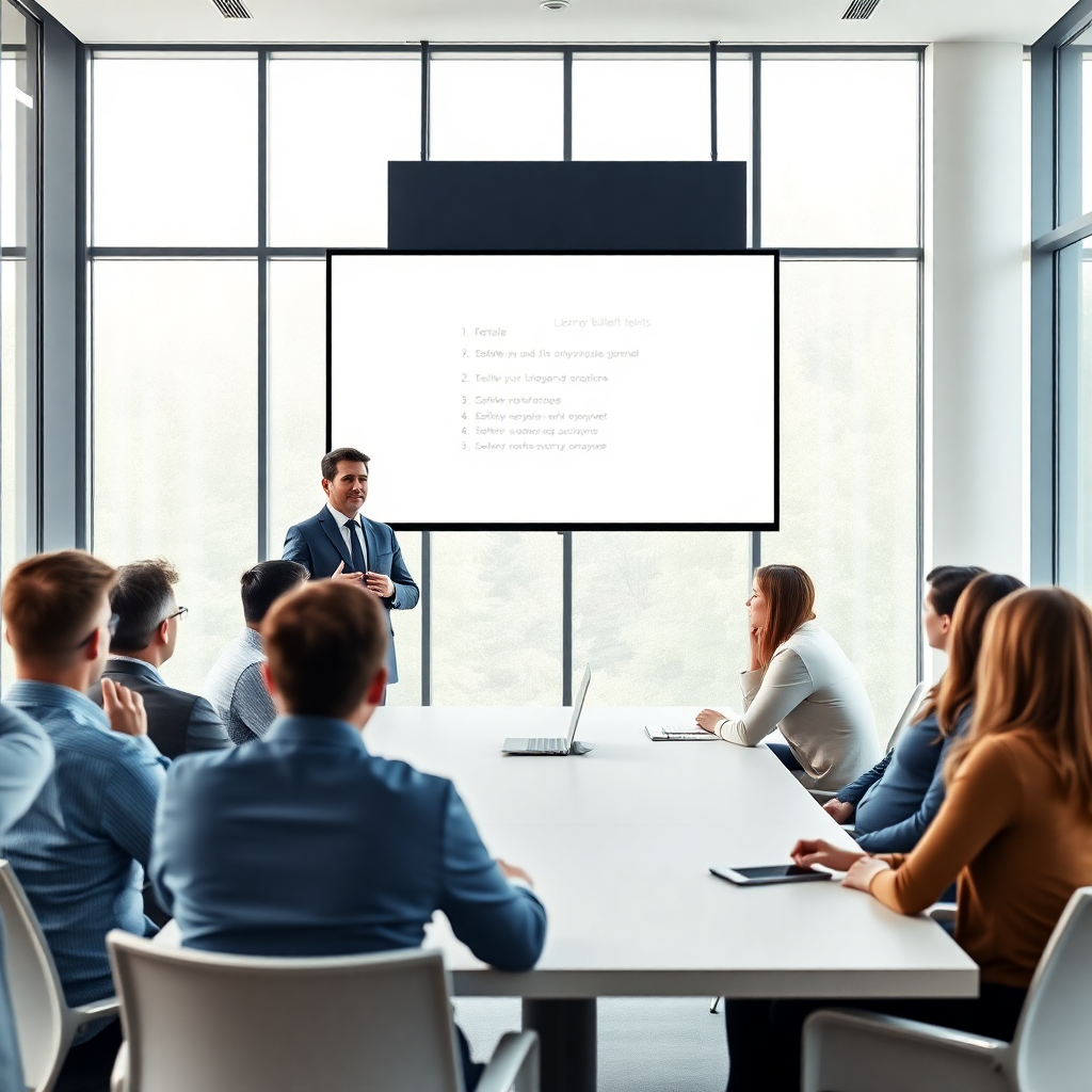 bullet point presentation