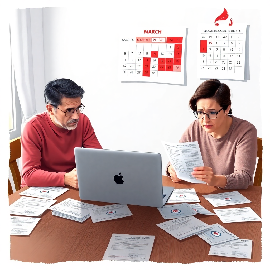 la caf bloque toutes les allocations à partir de mars