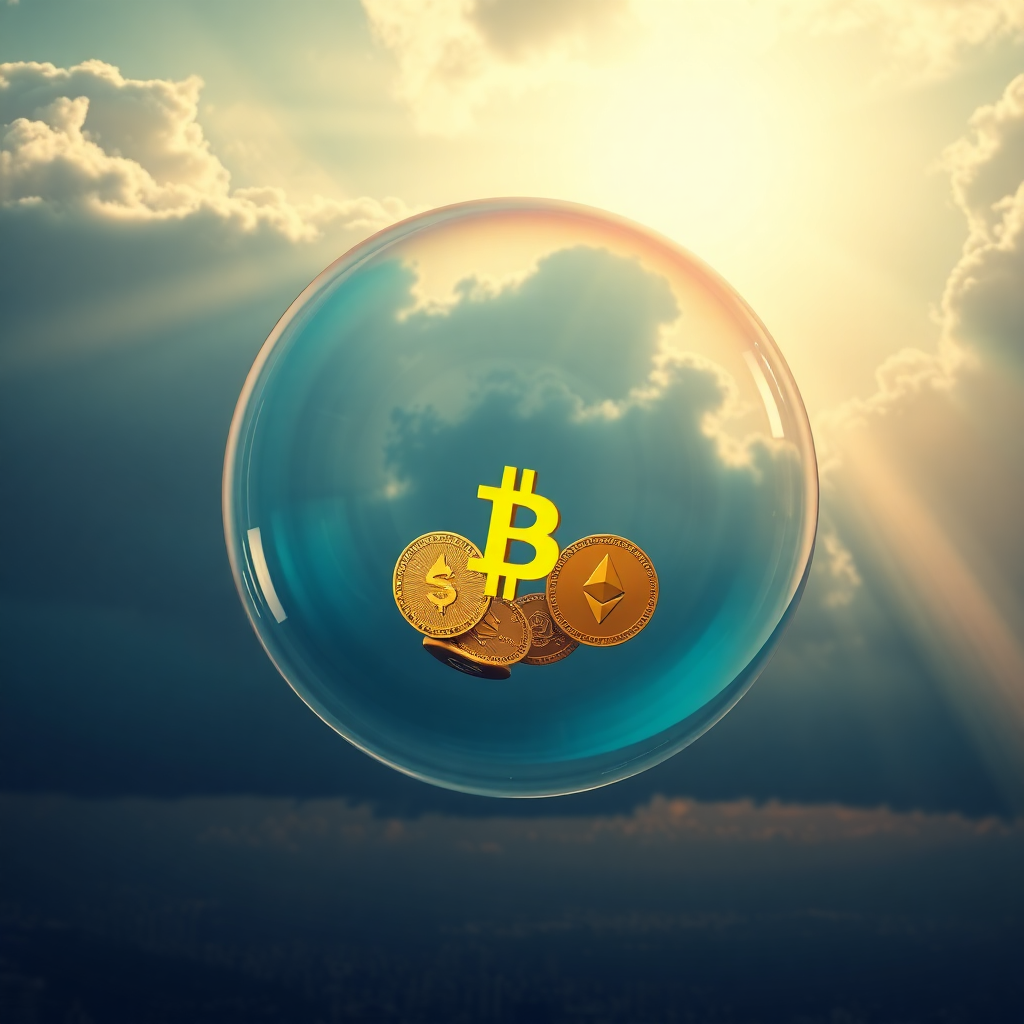 crypto bubble