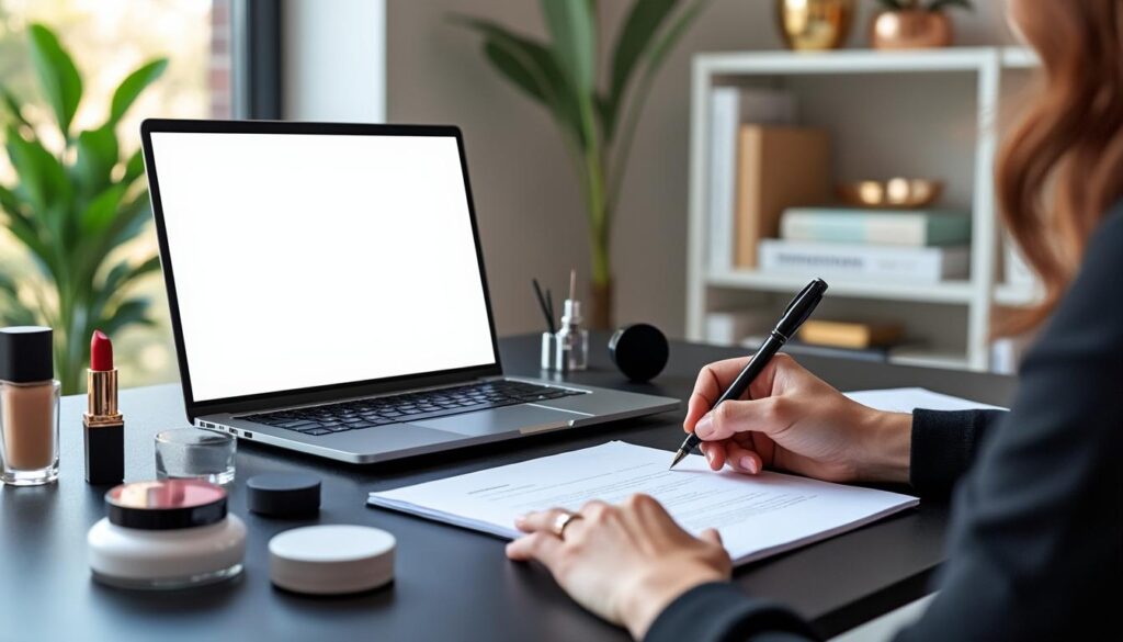 découvrez un modèle de lettre de motivation pour le secteur cosmétique accompagné de conseils efficaces pour attirer l'attention des recruteurs et réussir votre candidature.