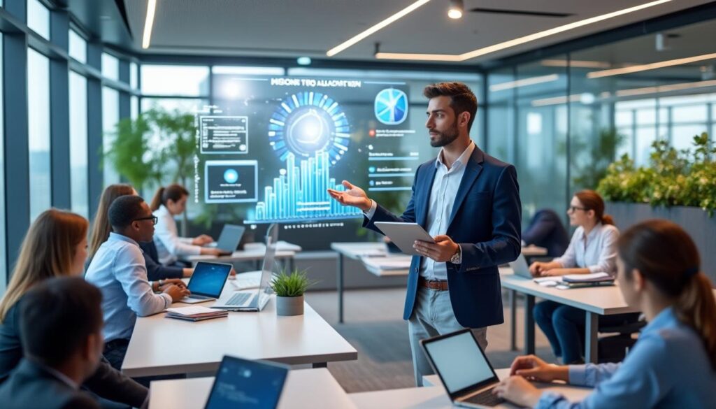 découvrez notre guide complet pour devenir formateur en 2025 et réussir votre carrière grâce à des conseils pratiques, des compétences clés et les tendances du secteur.