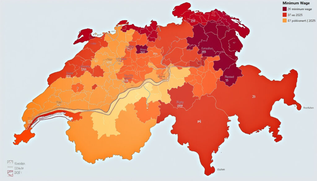 découvrez les montants du salaire minimum en suisse pour 2025, canton par canton, ainsi que leur évolution récente et les perspectives salariales à venir.