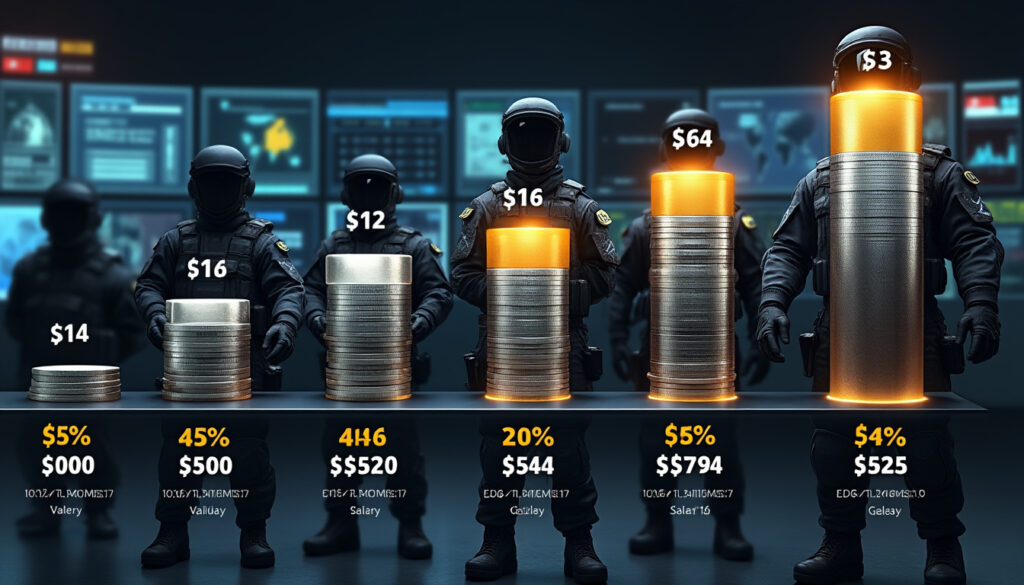 découvrez combien gagne un membre du gign selon son grade et son ancienneté. analyse détaillée des salaires et des évolutions de rémunération au sein de cette unité d'élite.