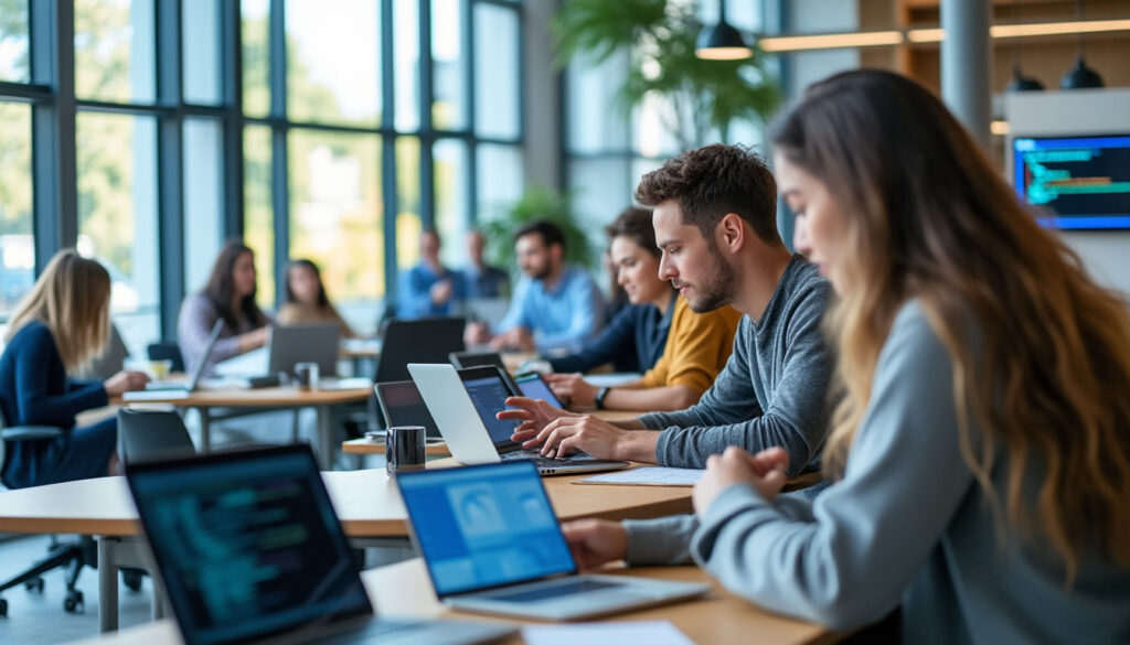 découvrez les formations hf-formations.fr pour développer et booster vos compétences digitales. apprenez les outils et techniques essentiels pour réussir dans le numérique.