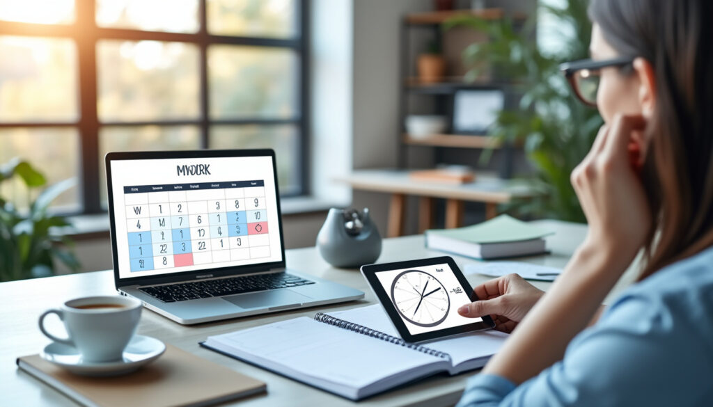 découvrez combien de jours par mois travailler en optant pour une journée de travail de 10 heures, et optimisez votre temps tout en respectant la législation.